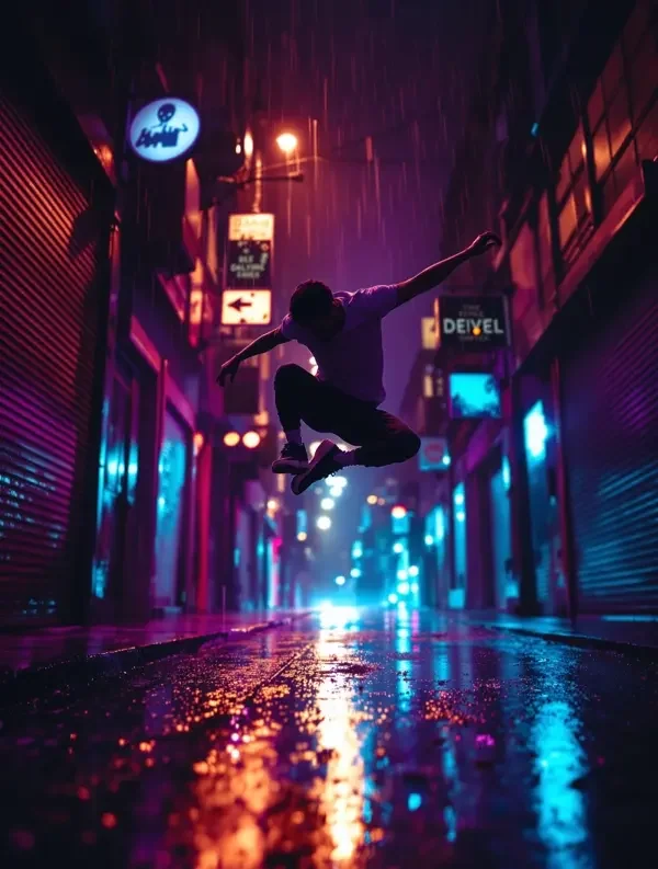 霓虹旧梦封面海报
